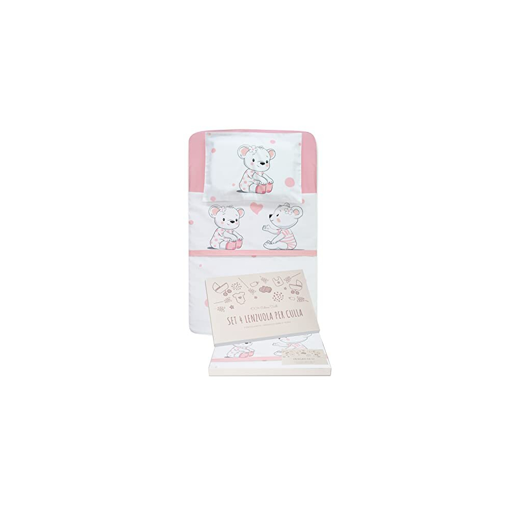 Goysila Next To Me Baby Crib Sheets 4 Pieces 100% Cotton Oeko-Tex Certified Hypoallergenic Breathable Compatible Nexttome Cosleeping Cot Chicco Next2me Babylo