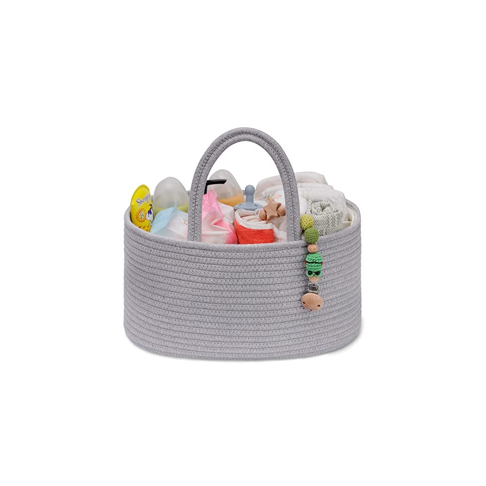 Baby Nappy Caddy Organizer, Nappy Basket, Baby Car Organizer, Diaper Change Organizer, Portable Tote Bag With Divider, Baby Shower Gifts Newborn Comse