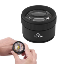 Jewellers Loupe, 30X Loupe Magnifier, Pocket Magnifying Glass, Jewellery Magnifier, Optics Lens Loupe for Jewelry, Coin, Stamp