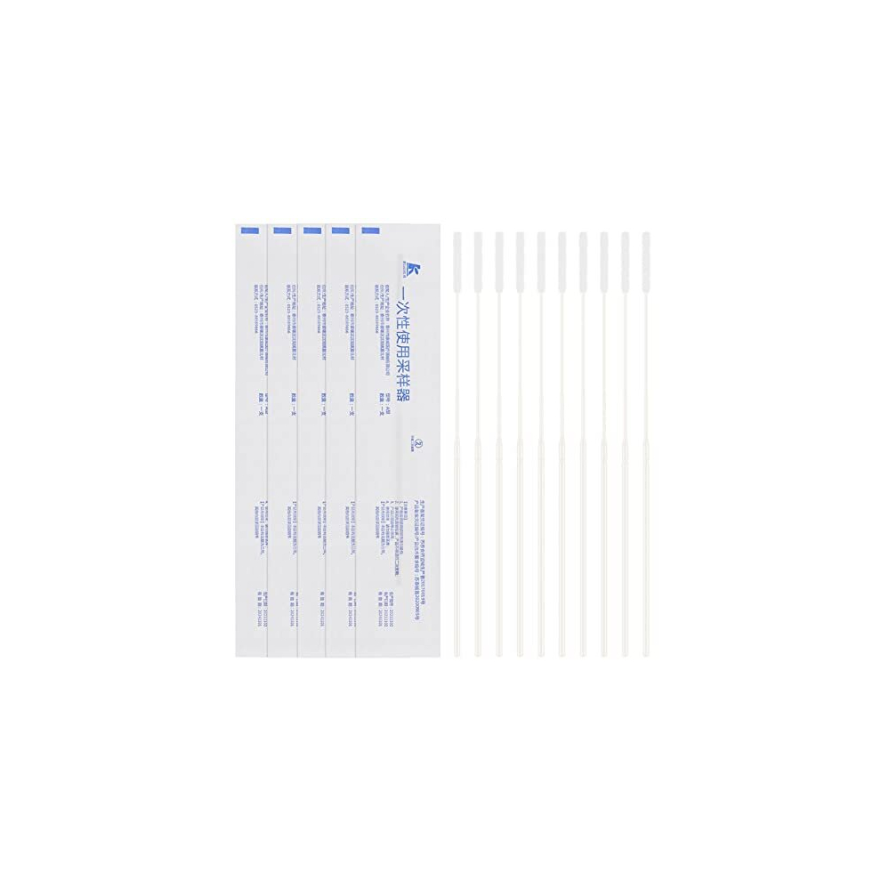 Mipcase Tipped Sterile Swab- 20Pcs Sterile 1 Each Tip Swab Applicators, Disposable Specimen Collection Nasal Swabs Testing Sampling Collection