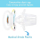 Bigshield Generation-II Adult Sized Pacifier Astro Babies White Teddy Pattern 6