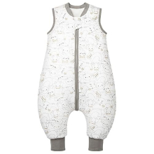 Baby Winter Sleeping Bag,100% Cotton Kids Sleeping Bag 2.5Tog with Legs (S:31-35in/6-18months)