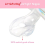 Bigshield Generation-II Adult Sized Pacifier White Vintage Elephant Pattern 5