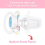 Bigshield Generation-II Adult Sized Pacifier White Vintage Elephant Pattern 6
