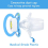 Bigshield Generation-II Adult Sized Pacifier Astro Babies Blue Meowie Pattern 6