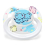 Bigshield Generation-II Adult Sized Pacifier White Vintage Elephant Pattern 1