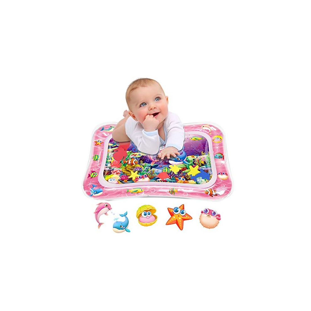 Infinno Tummy Time Mat Premium Baby Water Mat (Multicoloured)