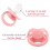 Generation-II Pacifier 3 Paci Pack-Pink/Blue/Lavender 7