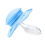Bigshield Generation-3 Single Adult Sized Pacifier Blue 4