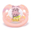 Bigshield Generation-II Adult Sized Pacifier Baby Cuties Pattern Pink Bunny 1