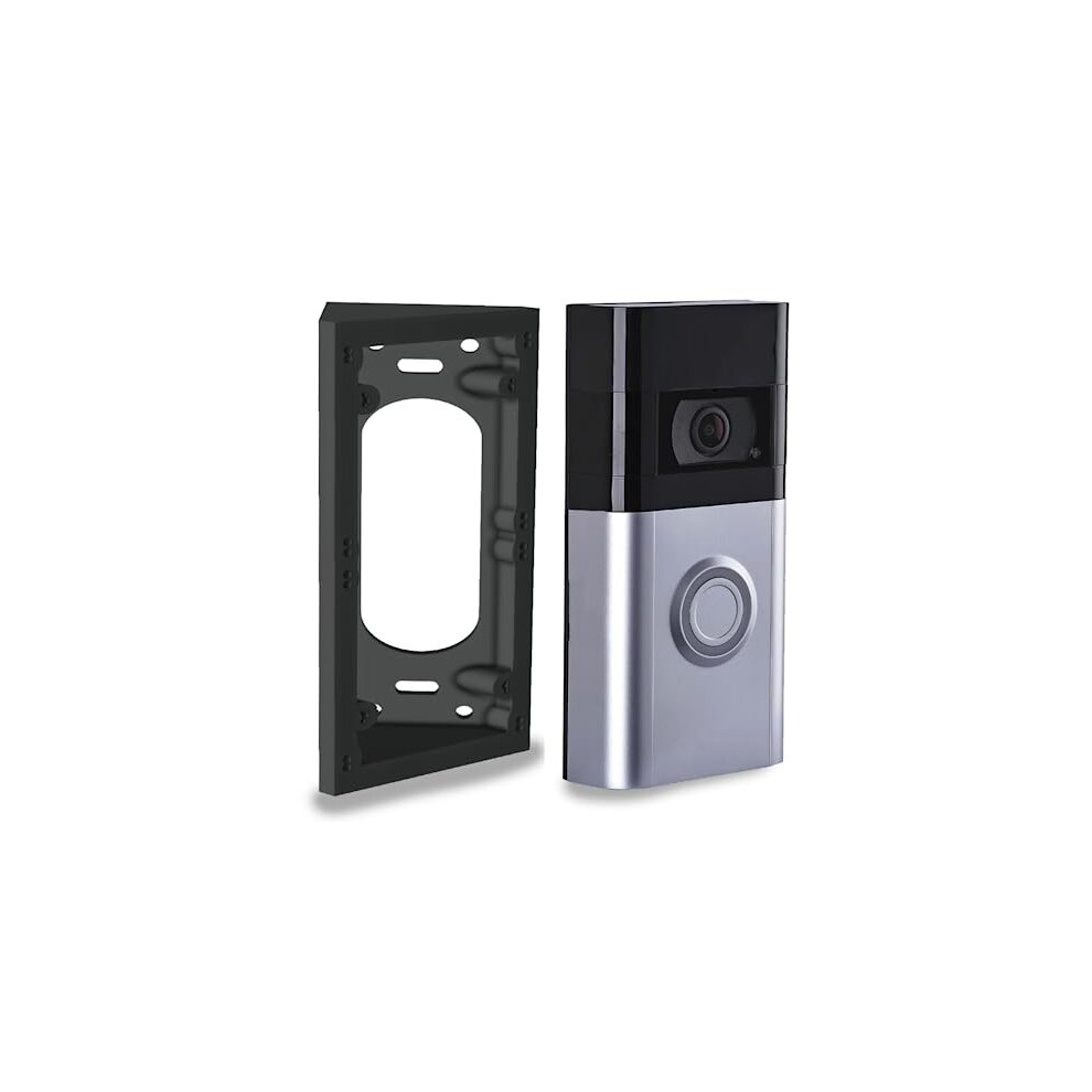 Fixed 25/45 Degree Doorbell Angle Mount Corner Brackets Compatible For 1St, 2Nd Generation, Doorbell 2, 3, 3+, 4, Doorbell Plus (1St/2Nd Gen, 2, 3, 4, 5014286058421