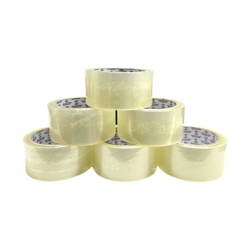 - Clear Packing Tape,(48mm X 66m)- Self Adhesive - High-Strength - Secure Sticky Tape for Parcel Boxes, Moving Boxes, Large Postal Bags for long term