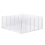Notebooks Supply Office Sorting Sorter Organizer Study Stand Envelope Document Desktop Letter Paper Transparent File Acrylic for Desk Bookend Laptop 1
