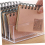 Notebooks Supply Office Sorting Sorter Organizer Study Stand Envelope Document Desktop Letter Paper Transparent File Acrylic for Desk Bookend Laptop 9