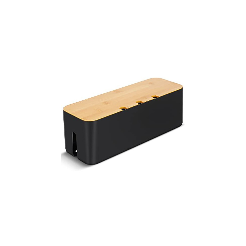 Cable Tidy Box,Large Cables Organised Box, Cord Organizer For Storage Organising Management Desk Tv Computer Usb Hub Strips Cords Cables Organised Box 5014286084581