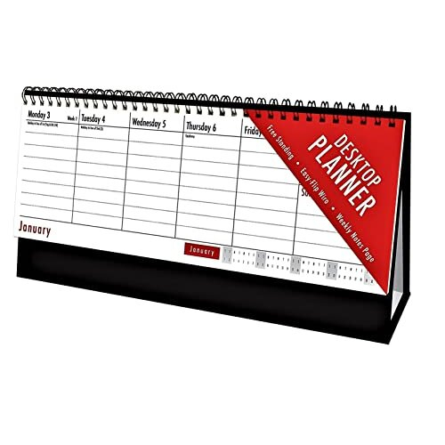 2024 Easy-Flip Desktop Planner Week to View (Stand Alone Planner SMP3049))
