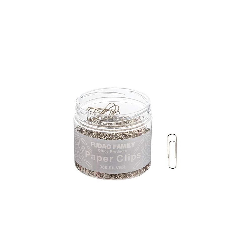 Small Paper Clips, 28Mm Paper Clip, 300 Pcs Paperclips (Small, Silver) 5014286093156