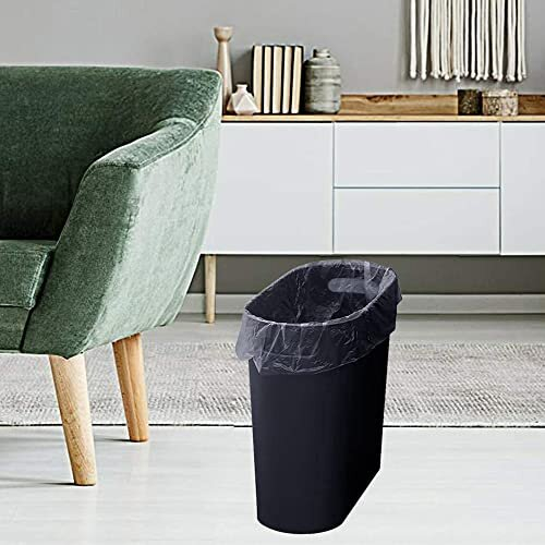 Small Bathroom Bin Trash Can Plastic Bathroom Wastebasket 10 Litres