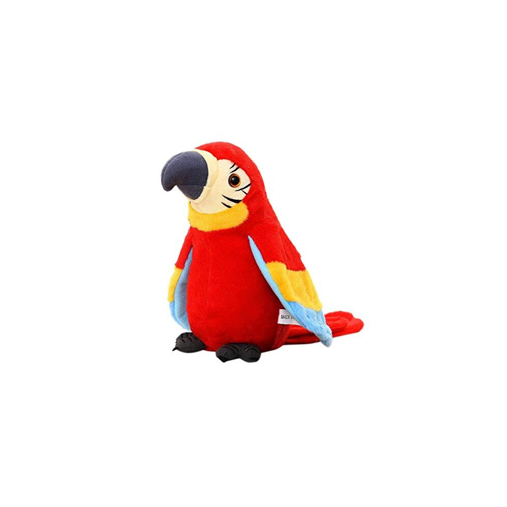 Photos - Other Toys Cute talking parrot toy record Interactive Plush toy repeat speaking parrot waving wings Funny plush bird toy for kids child