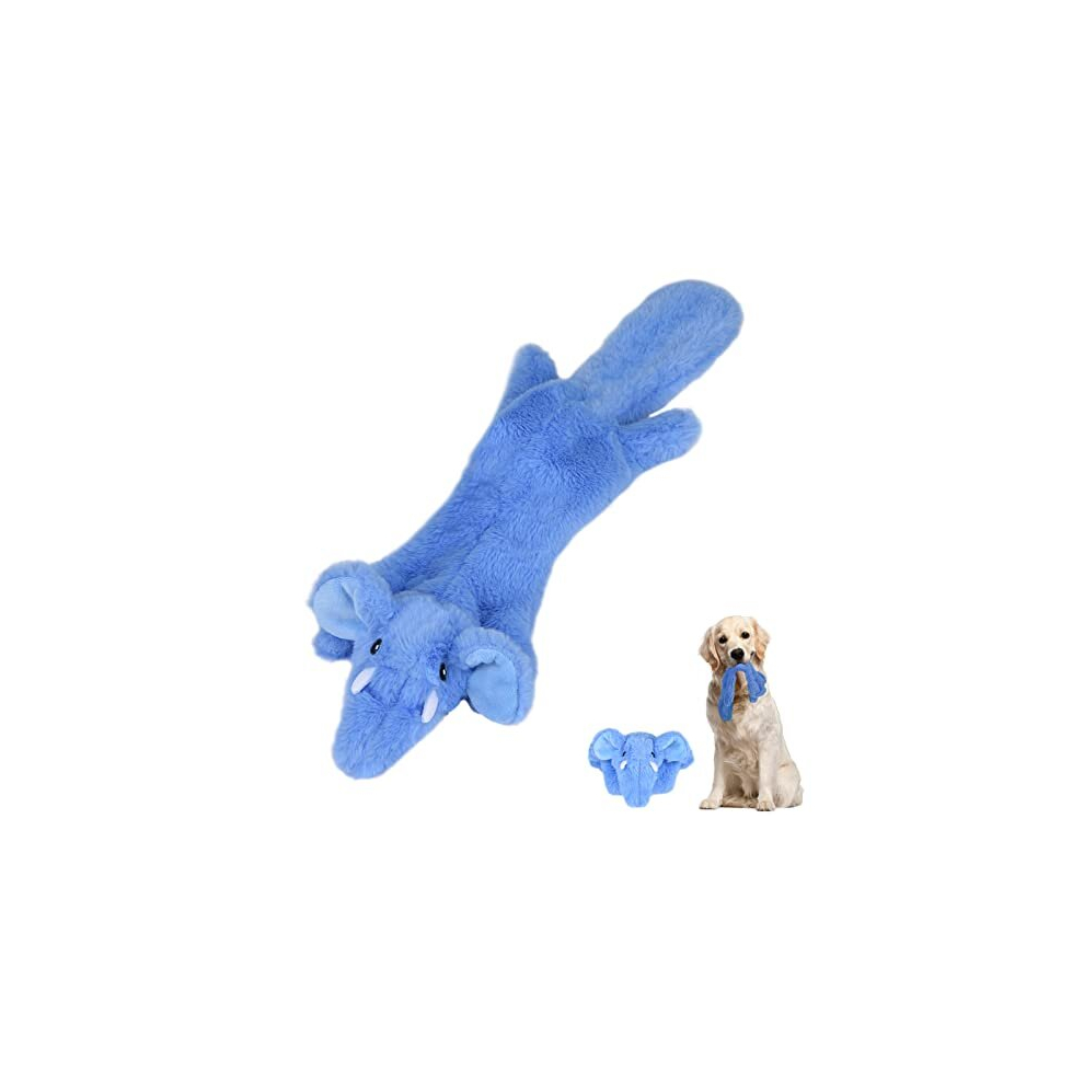 Dog Toys, Interactive Dog Toys for Boredom, No Stuffing Elephant Squeaky Dog Toys, Durable Dog Chew Toys for Teeth Cleaning, Christmas Dog Toys Gifts