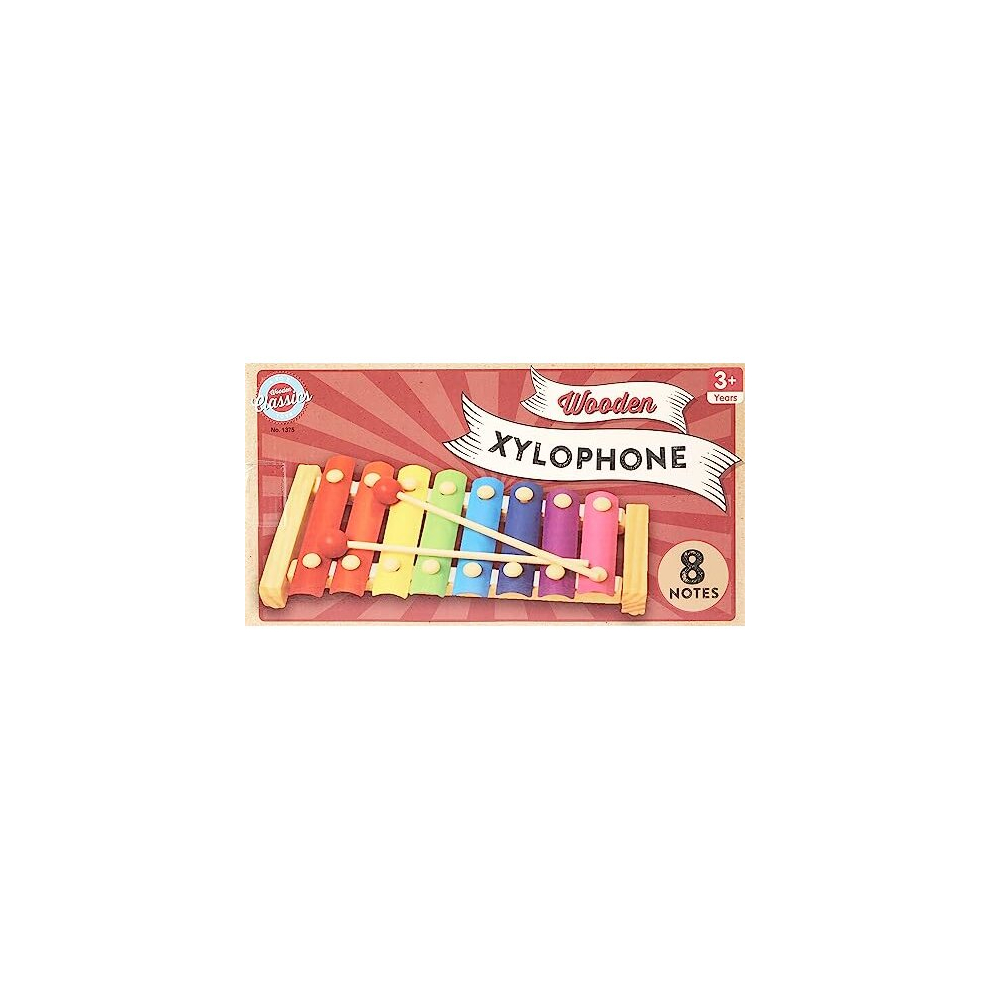 01375 Wooden Xylophone, Multi