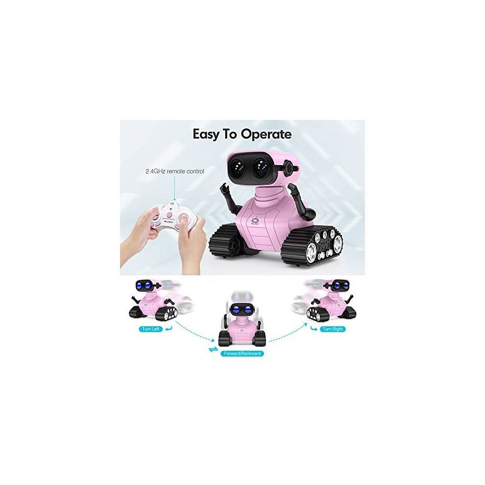 Robot Toys - Kids Toys Rechargeable RC outlet Robots, Remote Control Toy with A