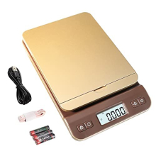 Postal Scale Digital 39kg/86lb, Parcel Shipping Scales, Mail Postage Weighing Scales with Hold Tare Function for office, Warehouse, Letter, Includes