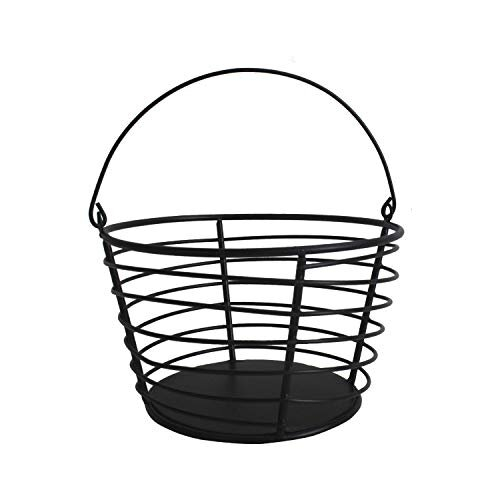 Rustic Wire Picnic Basket, Serving, Basket for Egg, Fruit, Kitchen