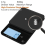 Digital Coffee Scale with Timer, Multifunctional Kitchen Scale, 5kg/0.1g Electronic Coffee Scale, LED Hidden Screen Food Scale Espresso, Electronic 4