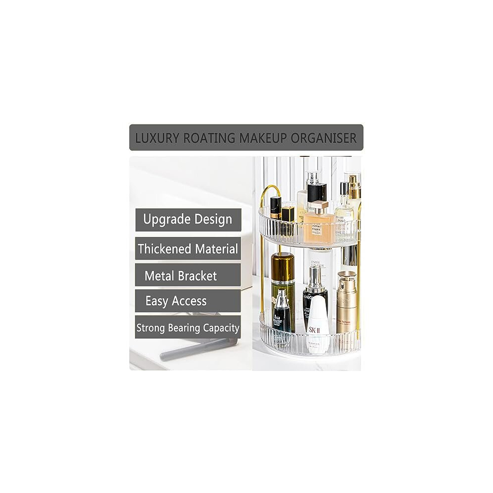 makeup-organiser-360-rotating-spinning-skincare-cosmetic-organiser-2-tier-large-spinny-make-up-storage-organiser-shelf-for-perfume--vanity-dresser