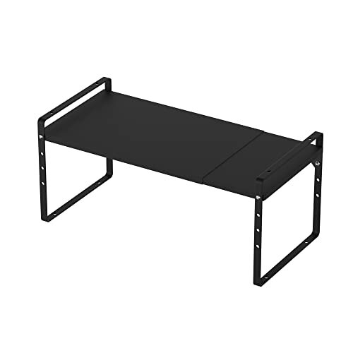 Expandable Shelf Kitchen Cupboard Organizer, Stackable Cabinet Shelf Organizer Storage Rack, Countertop Organizer Kitchen Pantry Cupboard Organization