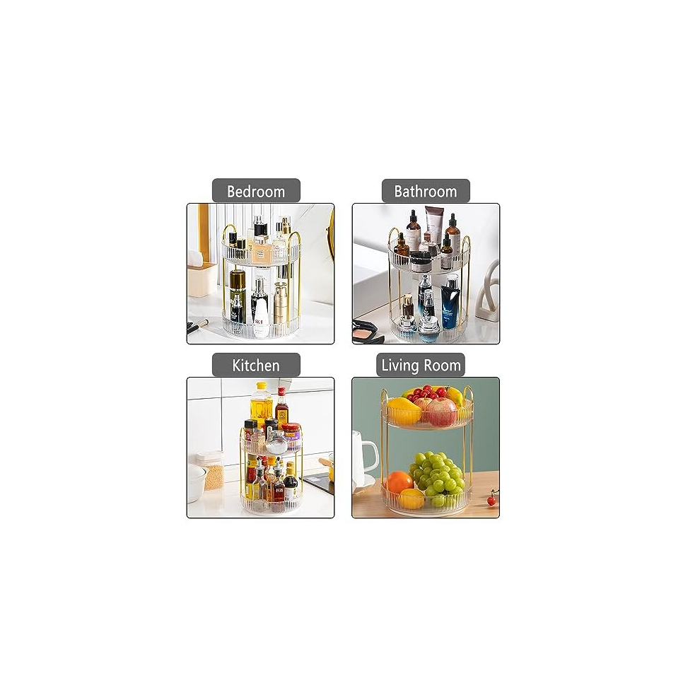 makeup-organiser-360-rotating-spinning-skincare-cosmetic-organiser-2-tier-large-spinny-make-up-storage-organiser-shelf-for-perfume--vanity-dresser