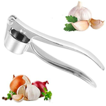 Garlic Crusher Garlic Press Garlic Mincer Ginger - Chopper Peeler Professional Kitchen Stainless Steel Garlic Crusher, Grinder & Rocker Dishwasher