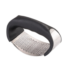 Garlic Press Rocker Garlic Crusher Premium Quality Stainless Steel Garlic Chopper Garlic Mincer Ginger Grater Garlic Rocker Grinder Masher Cookware
