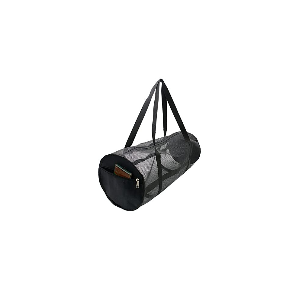Extra Large Mesh Sports Duffle Bag for Diving Swimming Tubular Football Basketball Volleyball Beach Storage Carry Bag Heavy Duty Net Ball Holdall