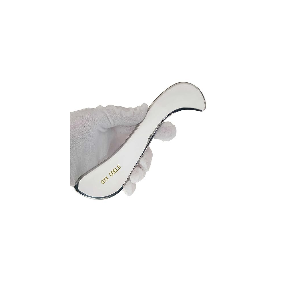 Muscle Scraper Stainless Steel Gua sha Scraping Massage Tool IASTM Tools Great Soft Tissue Mobilization Tool(GYX COELE-2)