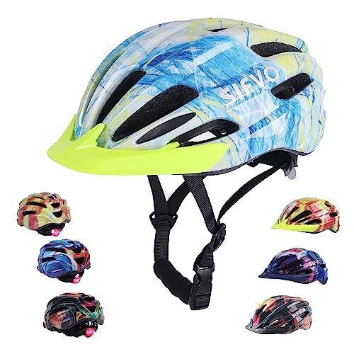 Kids Bike Helmet, SIFVO Kids Helmet Cool Boys and Girls Bike Helmet