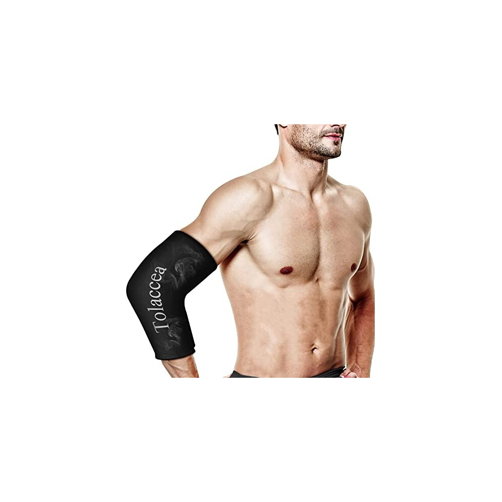 Tolaccea Knee Ice Pack & Elbow Ice Pack Support Brace For Hot & Cold Compress Therapy, Compression Sleeve Reusable Gel Pack For Injury Cold Wrap For Knee Calf