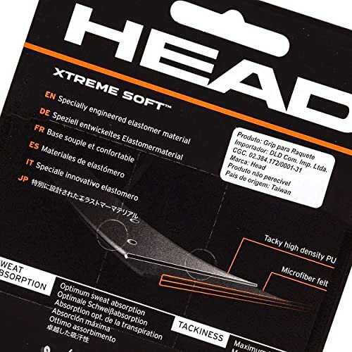 HEAD Unisex's Xtreme Soft Overwrap Docena Grip-Multi-Colour/Blue, Onesize 1