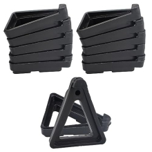 24 Pcs Pot Toes Plant Pot Feet Invisible Flower Pot Risers Potted Triangle Toes Potted Plant Stand for Indoor and Outdoor Pot Lifters Supports Plant