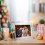 4 Pack Photo Frames,5x7 Picture Frames with Silver Mirrored Glass, Multi Picture Frames for Tabletop Display 4