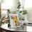 4 Pack Photo Frames,5x7 Picture Frames with Silver Mirrored Glass, Multi Picture Frames for Tabletop Display 6