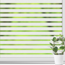 Window Film Privacy Window Privacy Film Privacy Film for Glass Windows Privacy Film Self Adhesive Stripe Frosted Window Film for Kitchen Living Room