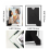 4 Pack Photo Frames,4x6 Picture Frames with Silver Mirrored Glass, Multi Picture Frames for Tabletop Display 2