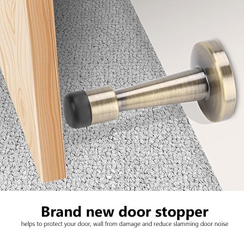 Zinc Alloy, Rubber Door Holder Stopper Magnetic, Wall Floor Mounted ...