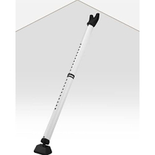 Adjustable Security Bar Door Brace,HOMGEN 3-Stage Adjustable Door Security Bar Security Upvc Door Brace Home Security Non Slip Door Brace Anti-Theft