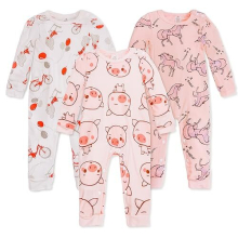 Baby Sleepsuits for Baby Girl 3Pack Cotton Baby Sleepsuit 6 Months Footless Sleepsuits Baby Bodysuits Newborn Sleepsuit Baby Bodysuit Sleep Suit