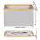 Foldable Laundry Basket 60L, Bamboo Fabric Foldable Storage Basket, Storage Foldable Laundry Basket, Laundry Baskets for Bedroom Bathroom (Beige) 2