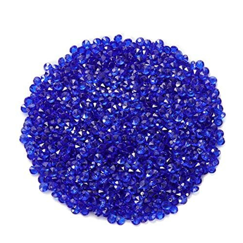 2000pcs 4. 5mm Crystal Vase Fillers Fake Diamonds Clear Acrylic