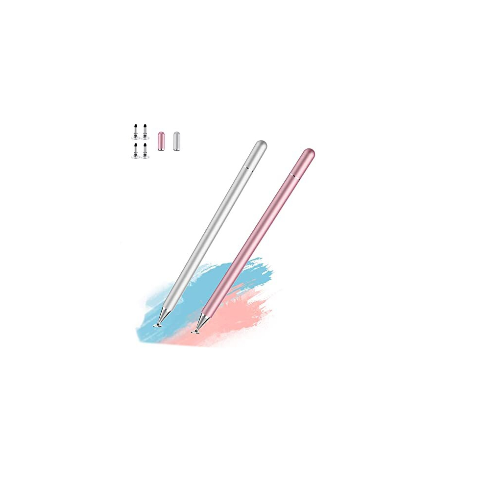 Luntak Stylus Pens For Touch Screen(2Pcs), High Sensitivity Pens For Ipad,Ipad Pencil Compatible With/Apple/Iphone/Ipad/Android/Microsoft Tablets And